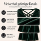 📢📢 Alle tragen es – noch nicht? Jetzt 50%! Damen Criss-Cross Samt-Midikleid mit V-Ausschnitt
