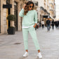 📢🎉50%Rabatt!!!🛍️✨Damen-Set im Fake-Two-Piece-Design aus Sweatshirt und Hose