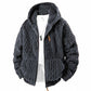 🎯 Nur heute: 50% + versandkostenfrei! Herren-Fleecejacke mit Kapuze und Reißverschluss