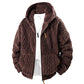 🎯 Nur heute: 50% + versandkostenfrei! Herren-Fleecejacke mit Kapuze und Reißverschluss
