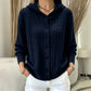 ⏰ Countdown läuft – 50% nur noch 3 Tage! Strick-Cardigan mit Zopfmuster und Kapuze für Damen