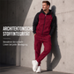 ⏳ Nur noch heute: 50% Rabatt🔥Herren-Set mit Kapuzenpullover und Jogginghose im Color-Block-Design