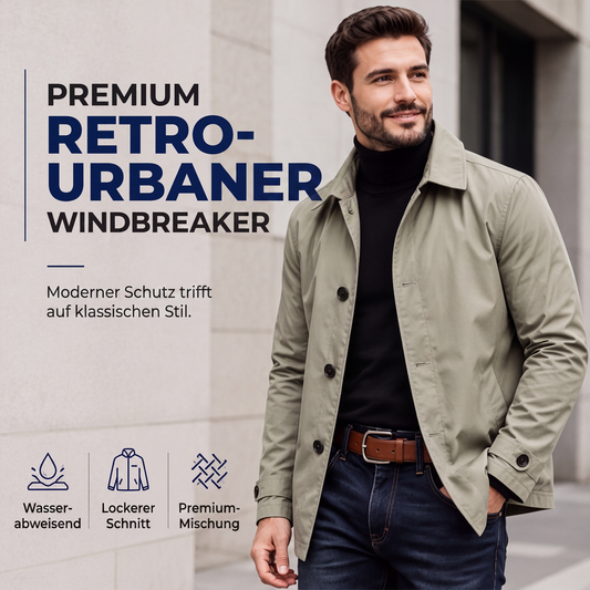 🔥 3.000 Stück in nur 2 Tagen vergriffen – jetzt neu aufgelegt! Wasserdichter mittellanger Trenchcoat für Herren