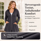 📢🎉50%Rabatt!!!🛍️✨Damen Kapuzenjacke mit Reißverschluss, mittellang
