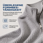 📢📢50%Rabatt!!!🎉✨Herren-Sweatshirt mit entspannter Passform, Halbreißverschluss und Waffelstruktur