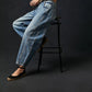 👖 50% Rabatt | Formgebende Kurven & optisch längere Beine – Retro Wide-Leg Jeans