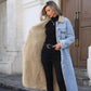 🧥 50% Rabatt | Mehr Wärme & eine optisch längere Silhouette – Langer Damen-Jeansmantel