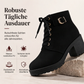 📢📢50%Rabatt!!!🎉✨Damen-Stiefeletten mit Blockabsatz und Plateausohle