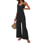📢📢50%Rabatt!!!🎉✨Damen-Casual-Jumpsuit mit V-Ausschnitt und Spaghettiträgern