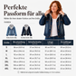 🚀 Der neue Favorit ist da – und er ist schon ein Verkaufsschlager! Damen Jeansjacke mit Kapuze, Lagenlook und warmem Futter