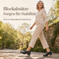 Pumps im britischen Retro-Stil zum Hineinschlüpfen mit mittelhohem Blockabsatz für Damen, große Größen, Schuhe mit klobigem Absatz und niedrigem Schaft