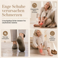 Pumps im britischen Retro-Stil zum Hineinschlüpfen mit mittelhohem Blockabsatz für Damen, große Größen, Schuhe mit klobigem Absatz und niedrigem Schaft