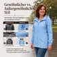 📢📢50% Rabatt!!! 🎉✨ Wasserdichte Outdoor-Kapuzenjacke für Damen – Wasserdichtes Material, atmungsaktiver Stoff und praktische Kapuze – perfekt für Wanderungen, Outdoor-Abenteuer & den aktiven Alltag. Jetzt -50%!