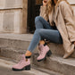🧤 Alles für deine Wohlfühl-Momente – jetzt zum halben Preis! Damen Winterstiefel mit klobigem Blockabsatz