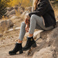 🧤 Alles für deine Wohlfühl-Momente – jetzt zum halben Preis! Damen Winterstiefel mit klobigem Blockabsatz