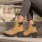 🧤 Alles für deine Wohlfühl-Momente – jetzt zum halben Preis! Damen Winterstiefel mit klobigem Blockabsatz