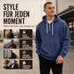 📢🎉50%Rabatt!!!🛍️✨Herren-Casual-Cord-Hoodie mit Halb-Reißverschluss