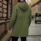 📢🎉50%Rabatt!!!🛍️✨Herren-Windbreaker-Trenchcoat mit Kapuze, mittlere Länge