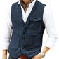 📢📢50%Rabatt!!!🎉✨Herren-Casual-Vintage-Weste mit V-Ausschnitt