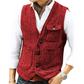 📢📢50%Rabatt!!!🎉✨Herren-Casual-Vintage-Weste mit V-Ausschnitt
