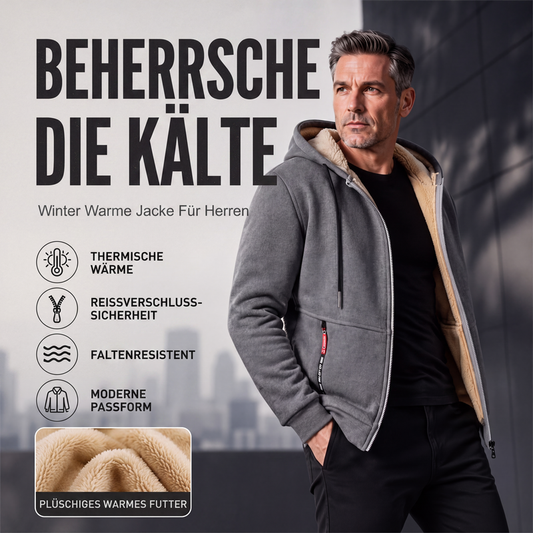 🔥 Schon über 50.000 Einheiten verkauft – jetzt mit 50% Rabatt! Warme Winter-Kapuzenjacke für Herren