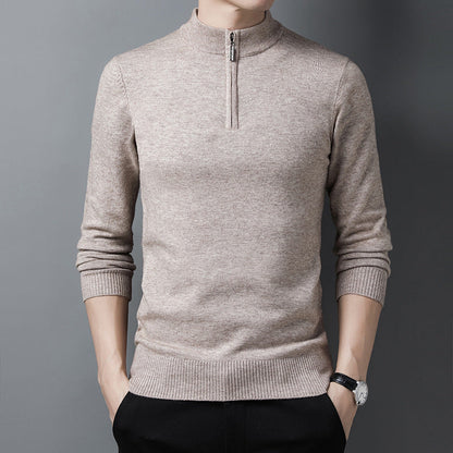 🧶 50% Rabatt | Leichter Komfort & smarter Style – Herren Half-Zip Pullover