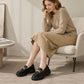 ⏰ Der Sale ist fast vorbei – wer zu spät kommt, zahlt mehr! Plateau-Loafer für Damen im retro britischen Stil