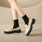 ⏰ Der Sale ist fast vorbei – wer zu spät kommt, zahlt mehr! Plateau-Loafer für Damen im retro britischen Stil