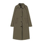 ⭐ 4,9 Sterne – nicht ohne Grund! Einfachreihiger langer Trenchcoat für Damen