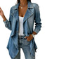 📢📢50% Rabatt!!! 🎉✨ Jeans-Trenchjacke für Damen mit offenem Schnitt