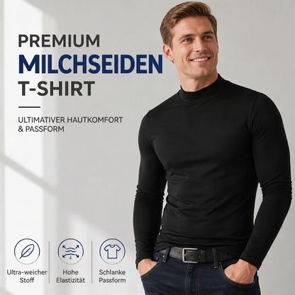 📊 Über 200.000 Verkäufe – Dankeschön mit 50% Rabatt! Herren Slim-Fit Rollkragenoberteil