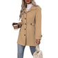 🌟 Der Look, den alle suchen – bei uns 50% günstiger! Elegante taillierte Damen-Mantel mit Knopfleiste