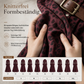 Plus-Size-Kleid für Damen im französischen Vintage-Karomuster mit unregelmäßigem Saum und figurformendem, schlankmachendem Design