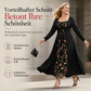 Schwarzes langärmeliges Corset-Maxikleid mit quadratischem Ausschnitt, Schnürung und floral besticktem Netzeinsatz
