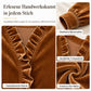 📢📢50% Rabatt!!! 🎉✨ Elegante Samtbluse mit langen Ärmeln für Damen