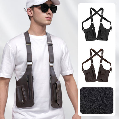 🔁 1000+ echte Bewertungen – durchweg positiv! Diebstahlsichere Outdoor-Unterarm-Schultertasche für Herren