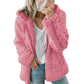 🚨 Eilmeldung: 50% endet heute Nacht! Damen-Kapuzenjacke mit Reißverschluss aus flauschigem Material