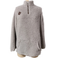 🌟 Der Look, den alle suchen – bei uns 50% günstiger! Bequemer, locker sitzender Damen-Halbzip-Pullover