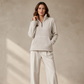 🌟 Der Look, den alle suchen – bei uns 50% günstiger! Bequemer, locker sitzender Damen-Halbzip-Pullover