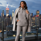 🌟 Der Look, den alle suchen – bei uns 50% günstiger! Bequemer, locker sitzender Damen-Halbzip-Pullover