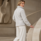 🌟 Der Look, den alle suchen – bei uns 50% günstiger! Bequemer, locker sitzender Damen-Halbzip-Pullover