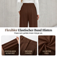 📢🎉50%Rabatt!!!🛍️✨Damen Hochbund Plissierte Weite Hosen