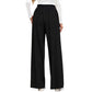 📢🎉50%Rabatt!!!🛍️✨Damen Hochbund Plissierte Weite Hosen