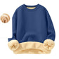 📢🎉50%Rabatt!!!🛍️✨Herren-Sweatshirt mit Fleecefutter und Rundhalsausschnitt