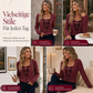 🔥Beliebtes Produkt ！✨Kariertes Strickoberteil für Damen im Layering-Look