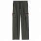 Legere Damen-Cargo-Jogginghose, lockere Passform, schnell trocknend, atmungsaktiv, lange Hose mit Taschen