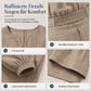 📢📢50%Rabatt!!!🎉✨Zweiteiler für Damen: Lässiges V-Ausschnitt-Crop-Top mit Laternenärmeln & Weite Hose mit hoher Taille
