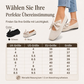 🌟 Der Look, den alle suchen – bei uns 50% günstiger! Flache Strick-Ballerinas mit Schleife und eckiger Zehenpartie für Damen