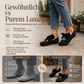 🌟 Der Look, den alle suchen – bei uns 50% günstiger! Flache Strick-Ballerinas mit Schleife und eckiger Zehenpartie für Damen