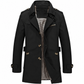 Herren Freizeit-Windjacke aus reiner Baumwolle, Arbeitsjacke für Frühling und Herbst